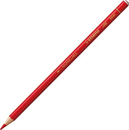 STABILO 'All' Watercolour pencil - Red